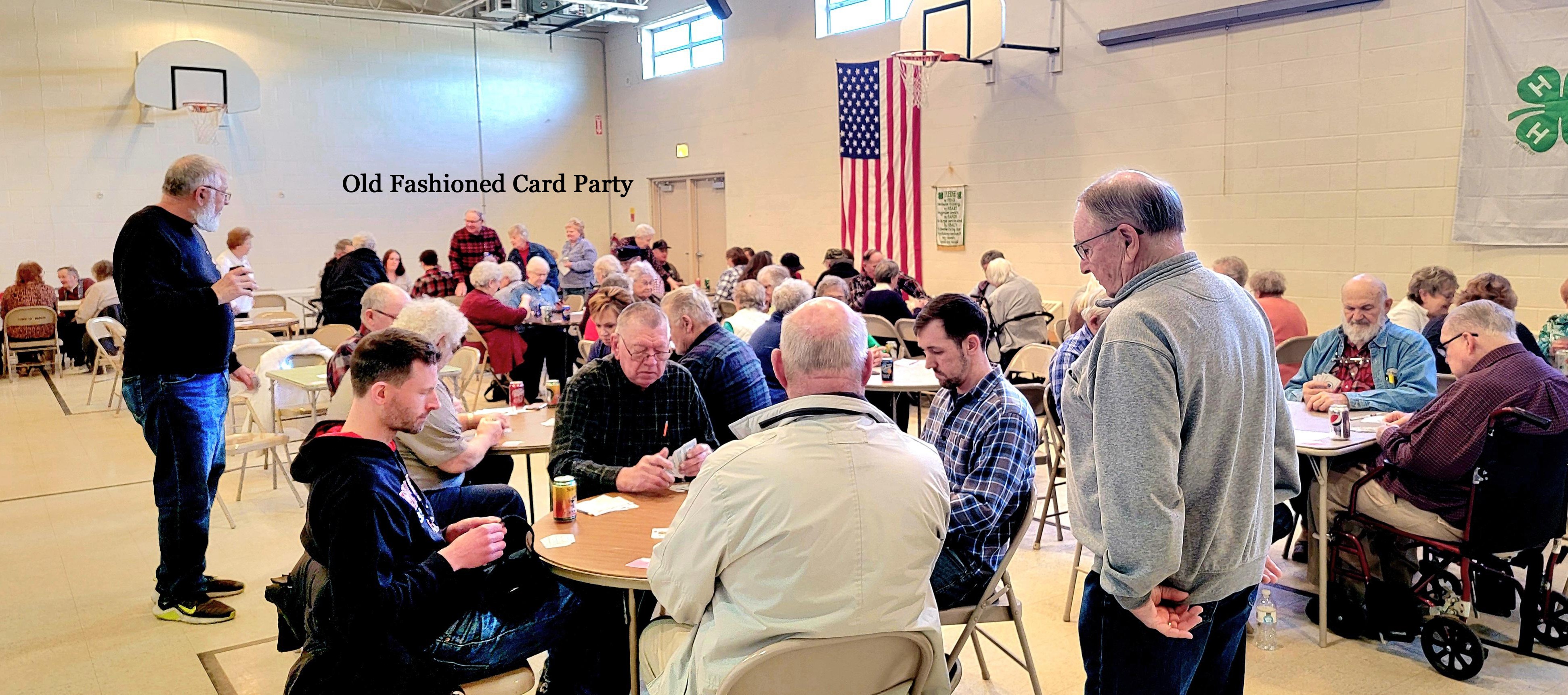 Old Fashioned Card Party